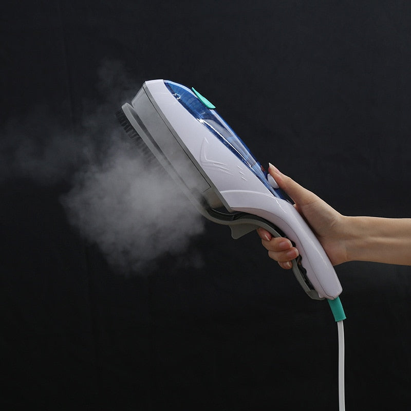 Portable handheld Steamer/Iron with garment Brush - Powerful 1000w ideal For Clothes, and Underwear