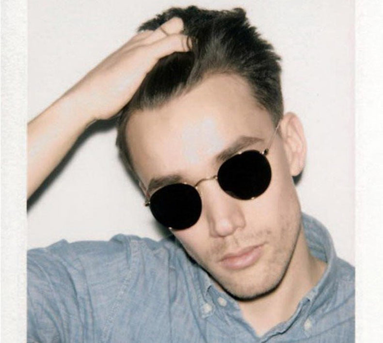 Vintage Classic 3447 Round Metal Style Polarized Sunglasses Unisex Vintage Retro Sunglasses - I'LL TAKE THIS