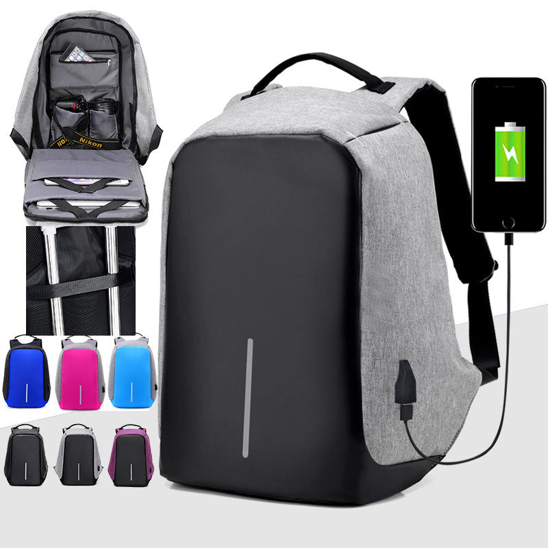 Anti-theft backpack Multifunction USB Charge Men 15inch Laptop Backpacks School Bags Travel Backpack - I'LL TAKE THIS