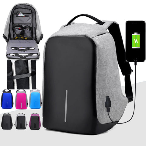 Image of Anti-theft backpack Multifunction USB Charge Men 15inch Laptop Backpacks School Bags Travel Backpack - I'LL TAKE THIS