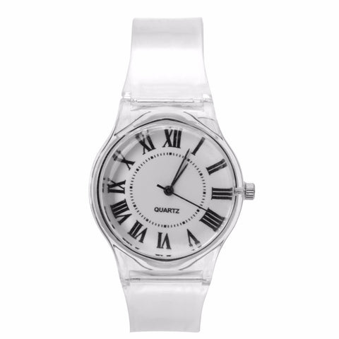 Image of Novelty Watches Cartoon 13 Styles in a Sport Watch with Transparent Plastic Band for Boy or Girl - I'LL TAKE THIS