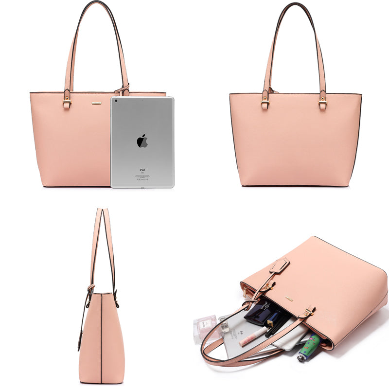 Women’s Handbag 3 Set Collection, Leather-look Large capacity tote, Crossbody bag + Small purse - I'LL TAKE THIS