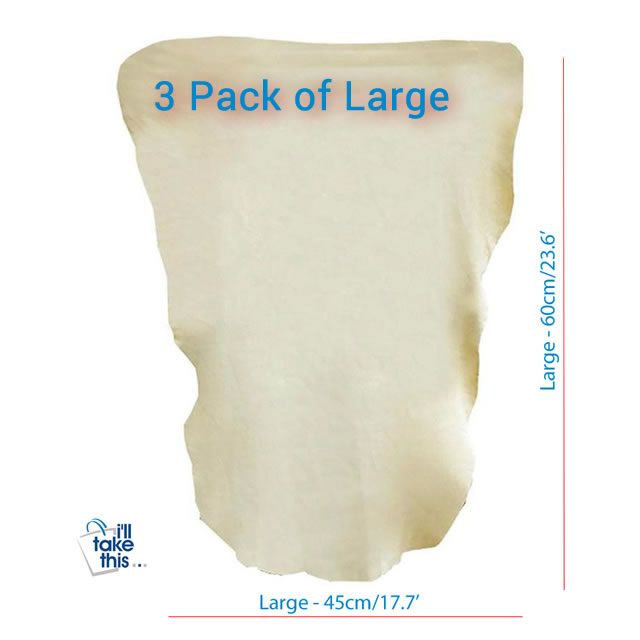 Chamois, Natural Quality Pure Suede - Thick and soft Natural Chamois Cleaning Cloth - I'LL TAKE THIS