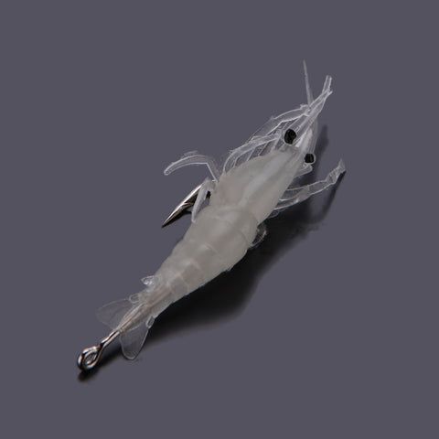 Image of Fishing Lure 5 Pack - Fishing Lure Soft Luminous Shrimp/Prawn Fishing Tackle Soft Bait With One Single Hook - I'LL TAKE THIS