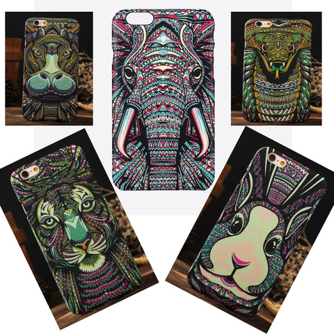 Image of Animal Kingdom heaps of Designed Patterns, Hard Back iPhone Case For iPhone 7/Plus, 6/6s/Plus Glow in the Dark. - I'LL TAKE THIS