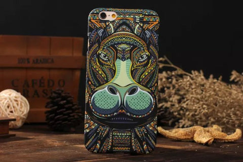 Image of Animal Kingdom heaps of Designed Patterns, Hard Back iPhone Case For iPhone 7/Plus, 6/6s/Plus Glow in the Dark. - I'LL TAKE THIS