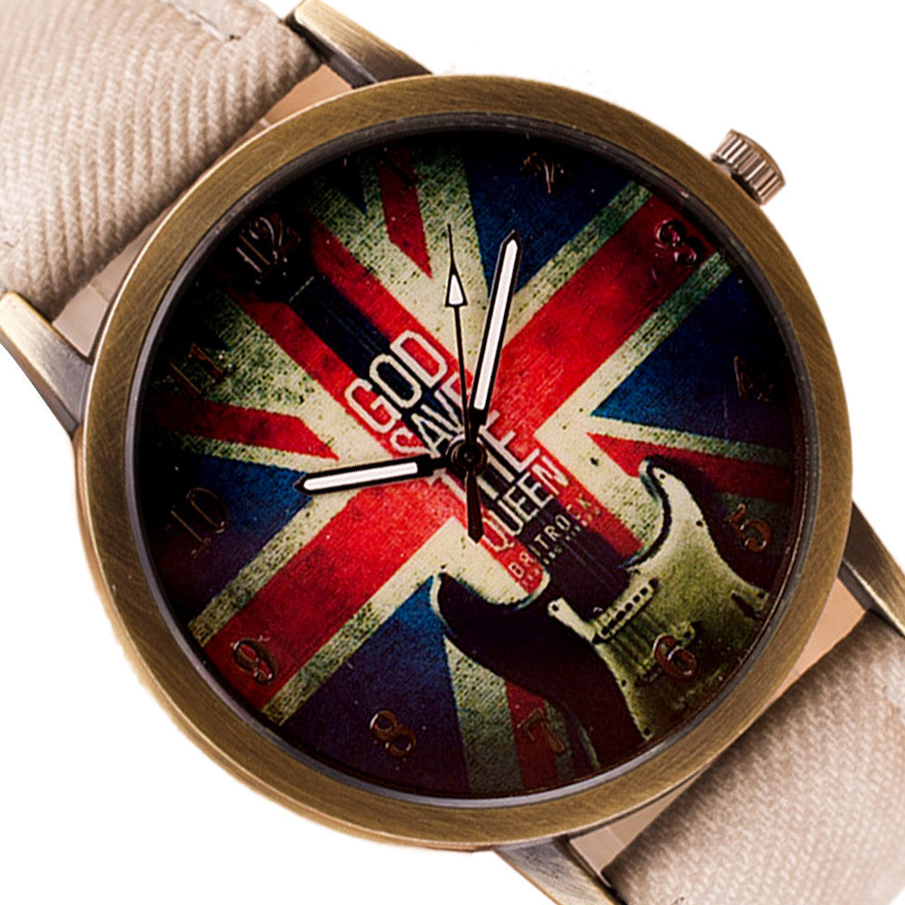 British Fashion Colored Watch, Unisex Pattern Analog Quartz Vogue Watches - I'LL TAKE THIS