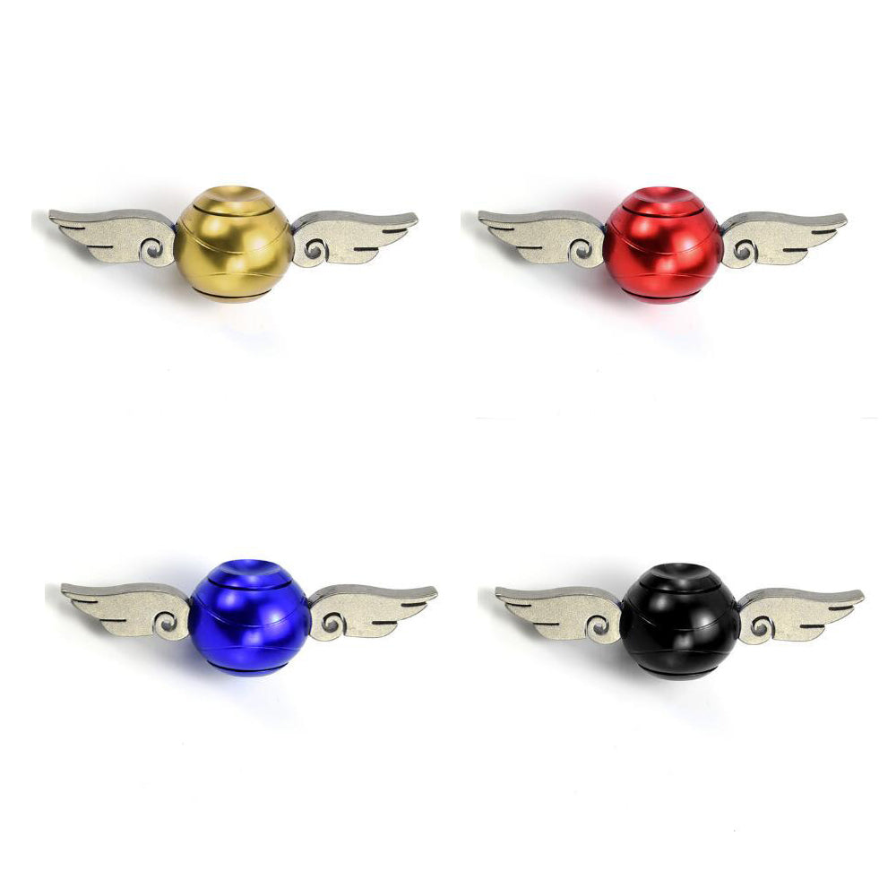 Cupid Fidget Spinner Gold Finger - Metal Brass Fidget Spinner Blue Metal Hand Spinner Stress fidget Classic Toys - I'LL TAKE THIS