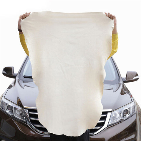 Image of Chamois, Natural Quality Pure Suede - Thick and soft Natural Chamois Cleaning Cloth - I'LL TAKE THIS