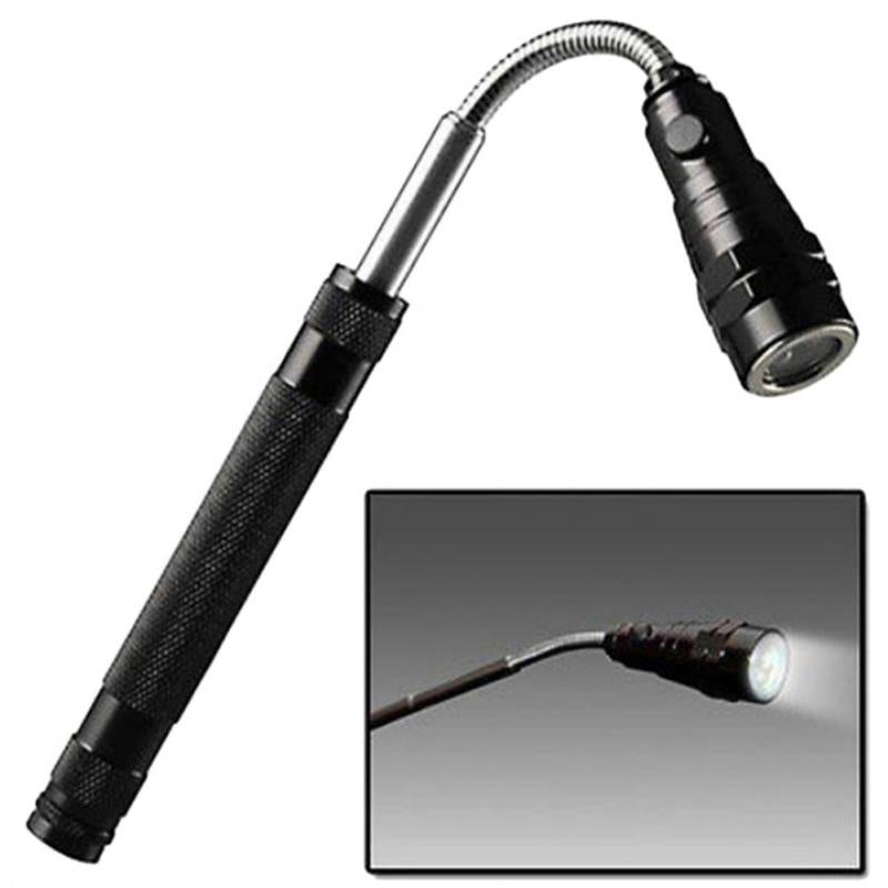 Telescopic Flexible Magnetic LED Flashlight - Outdoor Camping Tactical Flash Light Torch Spotlight 3x LED - I'LL TAKE THIS