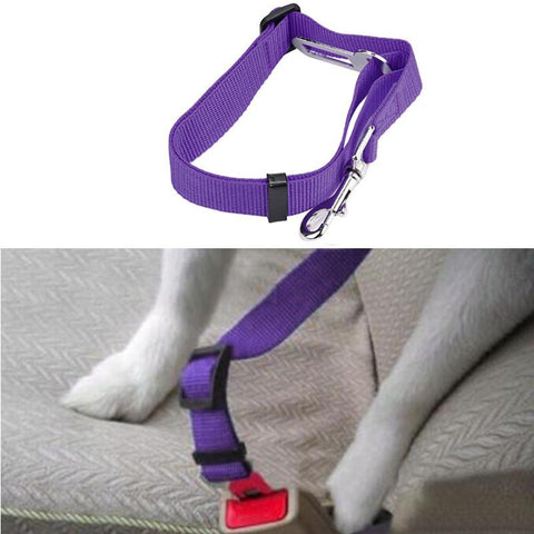 Image of Adjustable Pet Seat Belt/Safety Leads Vehicle Seat-belt Harness in 12 colors for the ultimate look - I'LL TAKE THIS