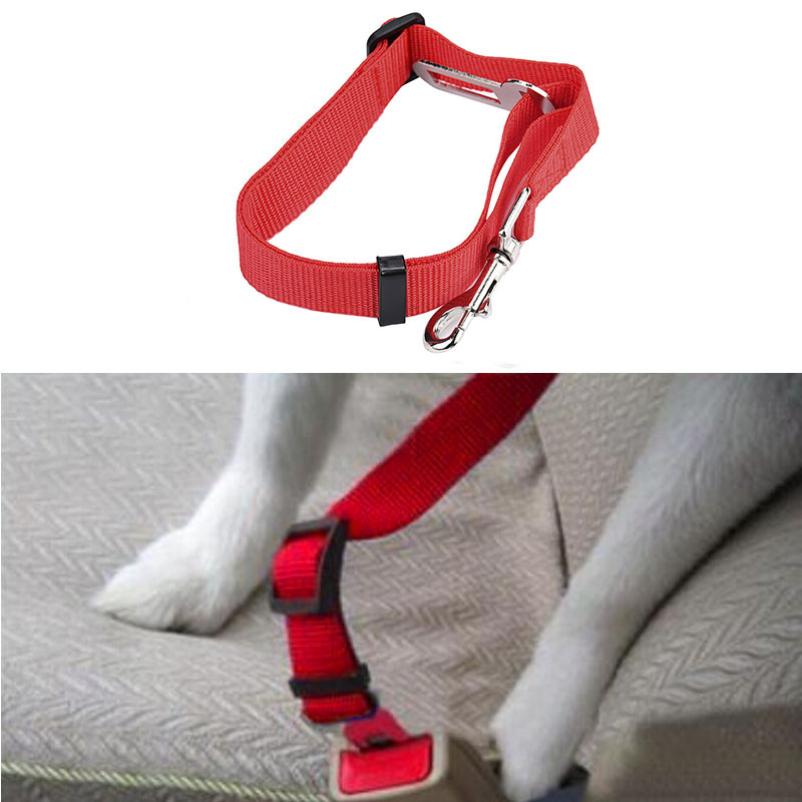 Adjustable Pet Seat Belt/Safety Leads Vehicle Seat-belt Harness in 12 colors for the ultimate look - I'LL TAKE THIS