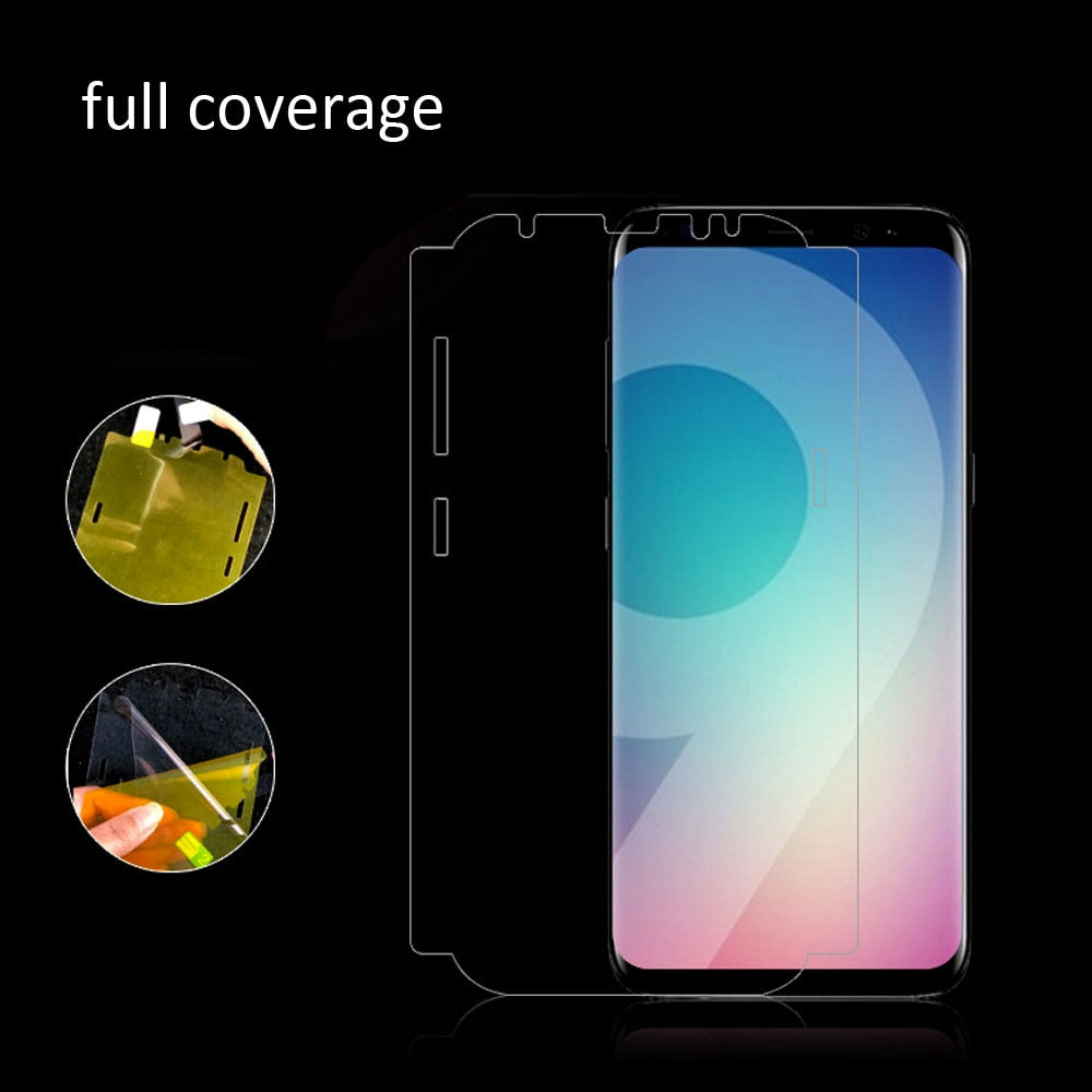 Ultra-thin wrap around Edge to Edge - Nano Protective transparent Film for Samsung Galaxy Series S9 - I'LL TAKE THIS