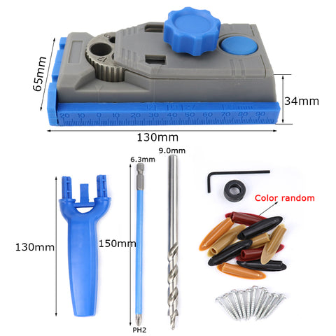 Image of Woodworx™ - Pocket Hole Doweling Jig Kit - Ideal Handyman and DIYers Carpentry tool - I'LL TAKE THIS
