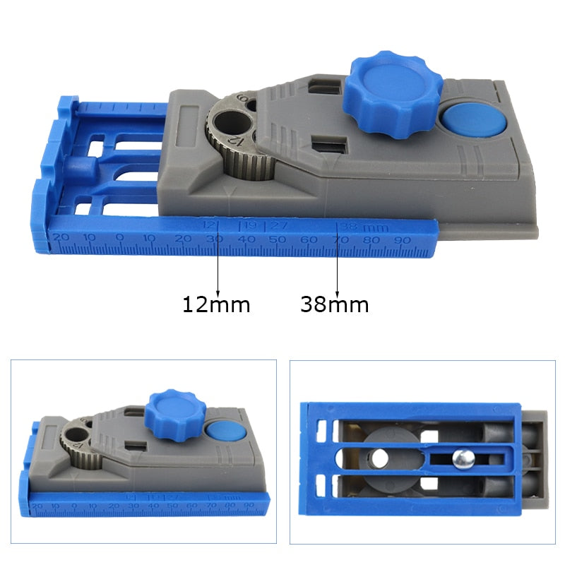 Woodworx™ - Pocket Hole Doweling Jig Kit - Ideal Handyman and DIYers Carpentry tool - I'LL TAKE THIS