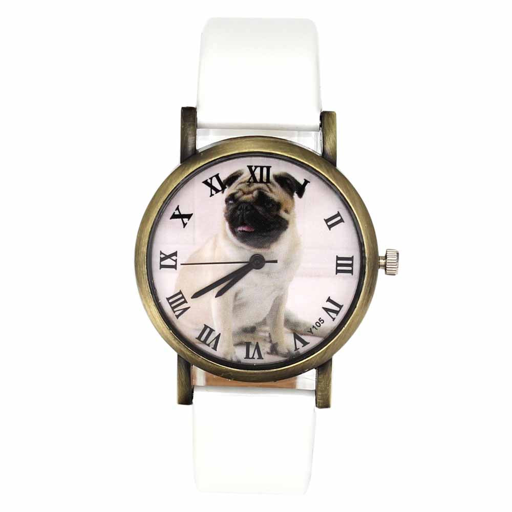 Pug Pet Dog Women's Casual Fashion Silicone Band Watchband Wrist Watch - I'LL TAKE THIS