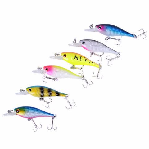 Image of FISHING LURES - Hard ARTIFICIAL LURES MINNOW Set Japan Steel Balls π - I'LL TAKE THIS