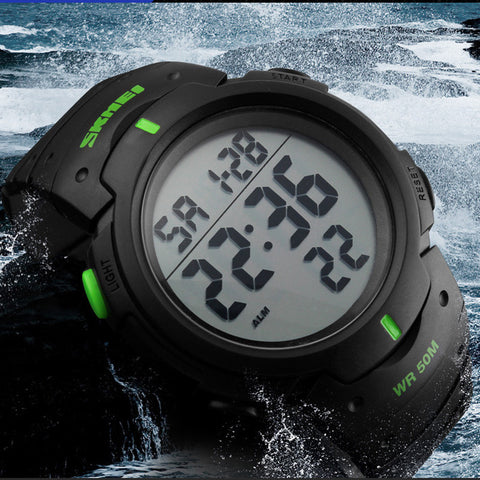 Image of Men's Digital LED Sports Watch, Water Resistant to 50m (150ft) - I'LL TAKE THIS