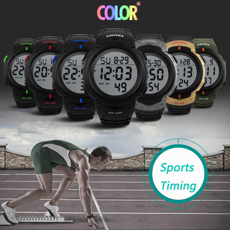 Men's Digital LED Sports Watch, Water Resistant to 50m (150ft) - I'LL TAKE THIS