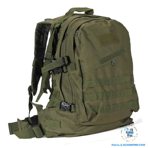 Image of Tactical Camouflage Backpack HUGE 55L for Outdoor Sport, Climbing Mountaineering Backpack - I'LL TAKE THIS