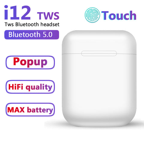 Image of Wireless Earbuds with Touch Key and Mic, Suits iPhone, Android or any Bluetooth Smartphones