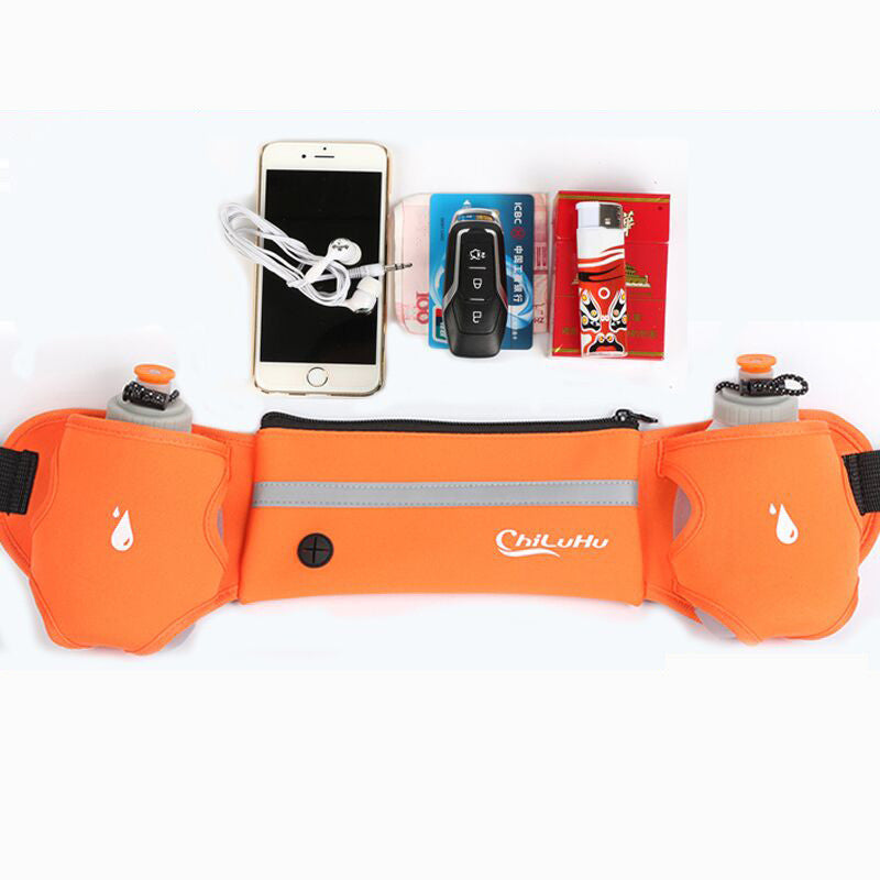 Running, Walking or Jogging Waist Bag, with 2 Hydration pockets within belt - I'LL TAKE THIS