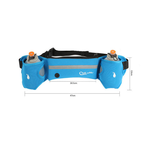 Image of Running, Walking or Jogging Waist Bag, with 2 Hydration pockets within belt - I'LL TAKE THIS