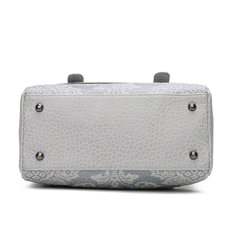 Luxury Embossed Floral Design Handbag Collection in a Classic Antique Style Cross-body Bag, 4 Colors - I'LL TAKE THIS