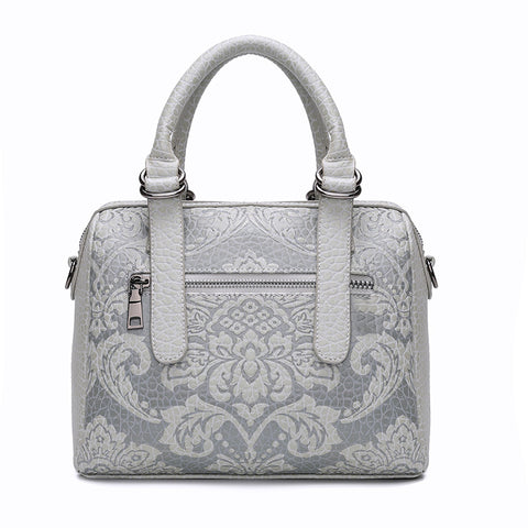 Image of Luxury Embossed Floral Design Handbag Collection in a Classic Antique Style Cross-body Bag, 4 Colors - I'LL TAKE THIS