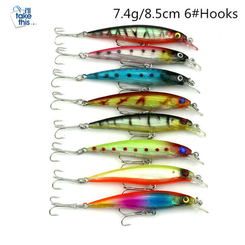 Image of Fishing Lure Set - 43pcs - Mixed Fishing Lure Artificial Baits - I'LL TAKE THIS