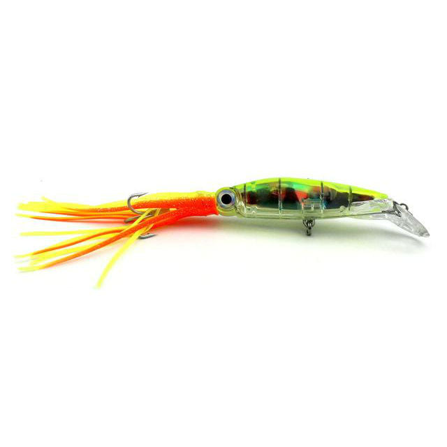 Fishing Lure Squid Like Swimming Bait - 14cm 42g with double treble hooks a unique Fishing Tackle - I'LL TAKE THIS