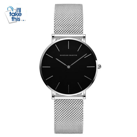 Image of Women Stainless Steel Mesh Rose Gold Waterproof Ladies Watch - Japan Quartz Movement High-Quality 36mm - I'LL TAKE THIS