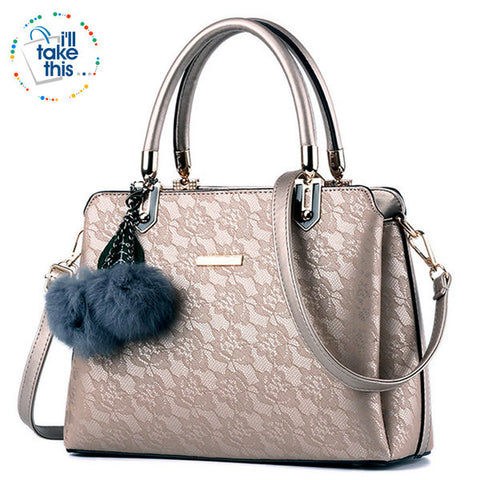 Image of Luxury Floral Design Handbag Collection in a Classic Vintage Crossbody Bag - 6 Colors - I'LL TAKE THIS
