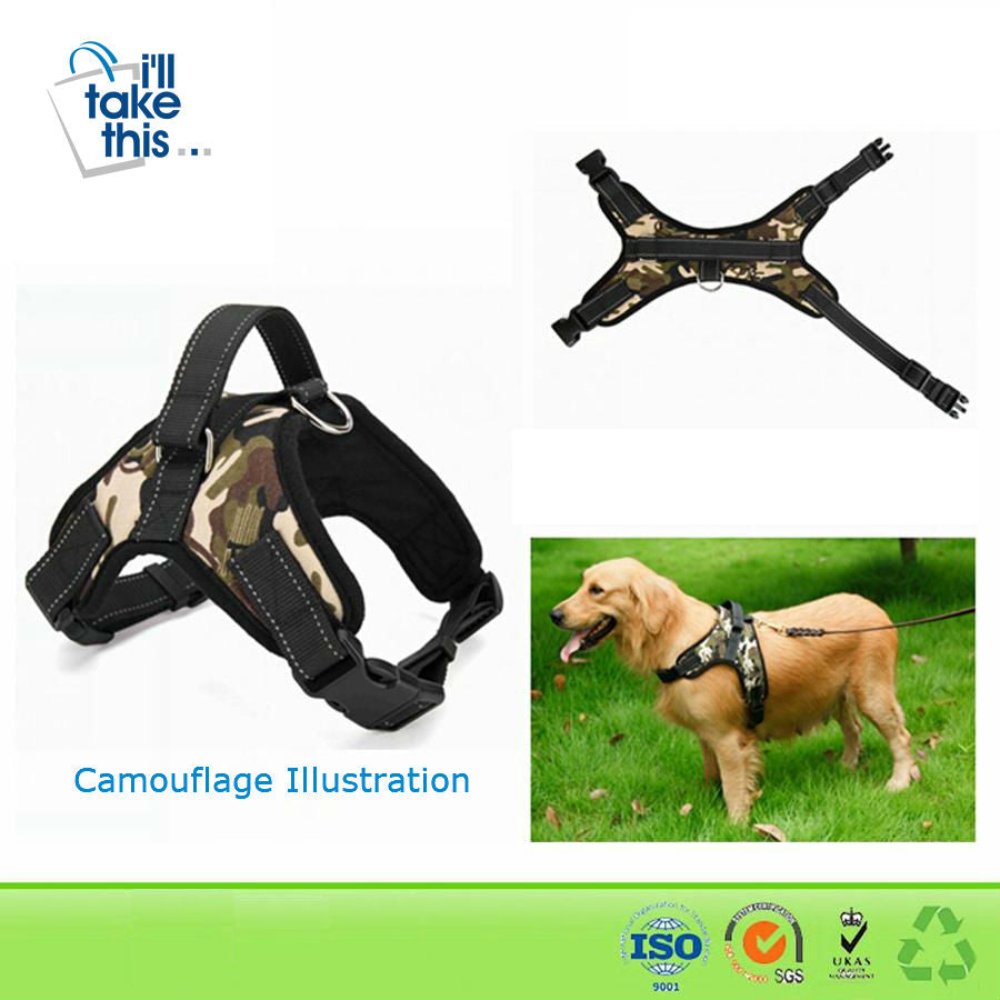 Dog Harness POLICE K9 in 14 Varying Color Options - Great Dog Vest Dog or Pet Saddle Harness S to XL - I'LL TAKE THIS