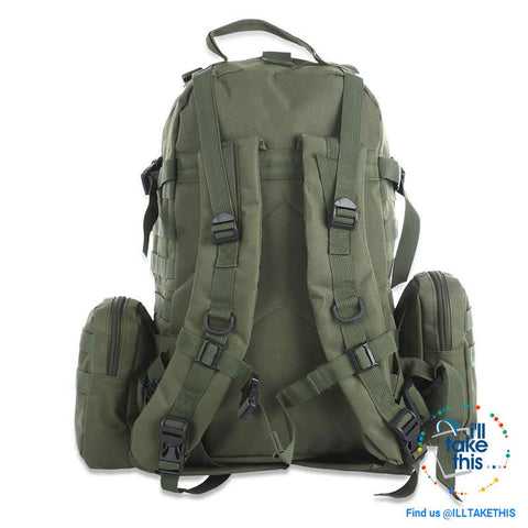 Image of Tactical Camouflage Backpack HUGE 50L Outdoor Sport, Climbing, Hiking, Camping, Travel Sports Bag - I'LL TAKE THIS