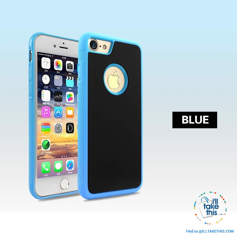 Anti-gravity nanosuction iPhone Case For all iPhones. Stick it where you need a helping hand. - I'LL TAKE THIS