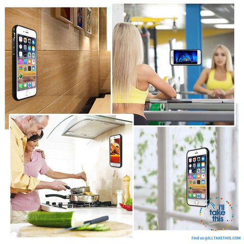 Image of Anti-gravity nanosuction iPhone Case For all iPhones. Stick it where you need a helping hand. - I'LL TAKE THIS