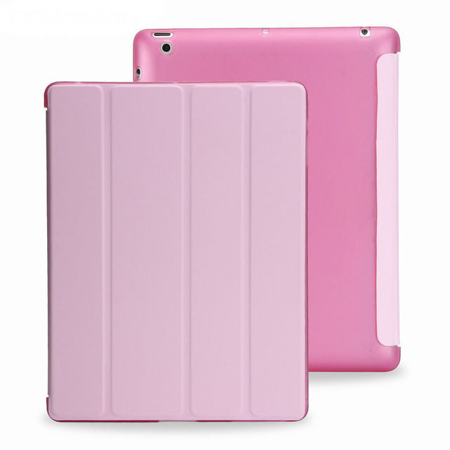 Apple ipad 2, 3, 4 Case Auto Sleep /Wake Up Flip Vegan Leather Cover - Smart Stand Holder Case - I'LL TAKE THIS