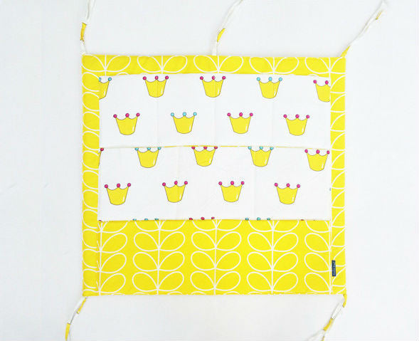 Baby Cot Bed Hanging Storage Bag Organizer. Toy Diaper Pocket for Crib Bedding Set - Size 60 x 50cm / 23.6"  x 19.7" - I'LL TAKE THIS
