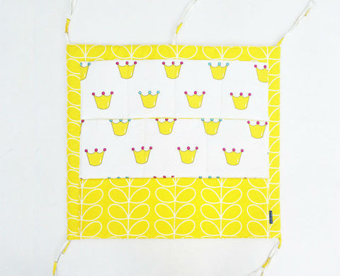 Image of Baby Cot Bed Hanging Storage Bag Organizer. Toy Diaper Pocket for Crib Bedding Set - Size 60 x 50cm / 23.6"  x 19.7" - I'LL TAKE THIS