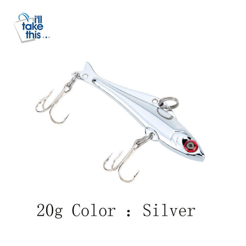 Image of Stainless Steel Fishing Lure Metal Hard Bait 2 Weights available - I'LL TAKE THIS
