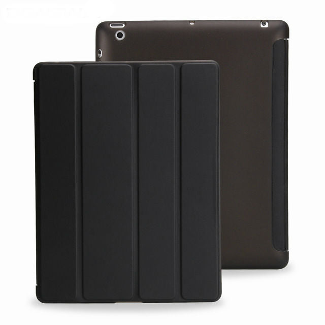 Apple ipad 2, 3, 4 Case Auto Sleep /Wake Up Flip Vegan Leather Cover - Smart Stand Holder Case - I'LL TAKE THIS