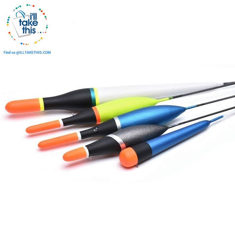 Image of 6 Pack of Carbon Base Fishing Floats, a Fisherman's Best Arsenal - I'LL TAKE THIS