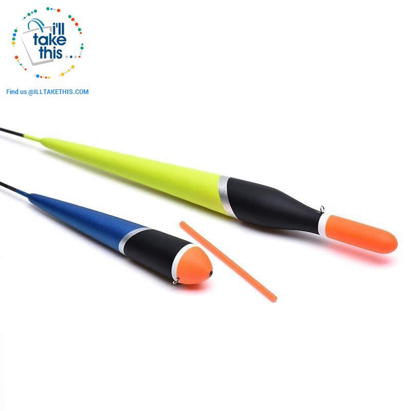 6 Pack of Carbon Base Fishing Floats, a Fisherman's Best Arsenal - I'LL TAKE THIS