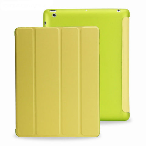 Image of Apple ipad 2, 3, 4 Case Auto Sleep /Wake Up Flip Vegan Leather Cover - Smart Stand Holder Case - I'LL TAKE THIS