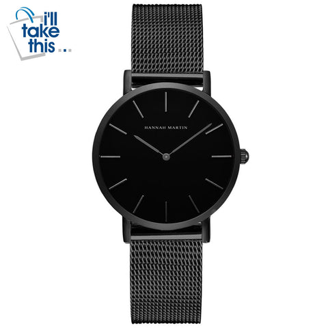 Image of Women Stainless Steel Mesh Rose Gold Waterproof Ladies Watch - Japan Quartz Movement High-Quality 36mm - I'LL TAKE THIS