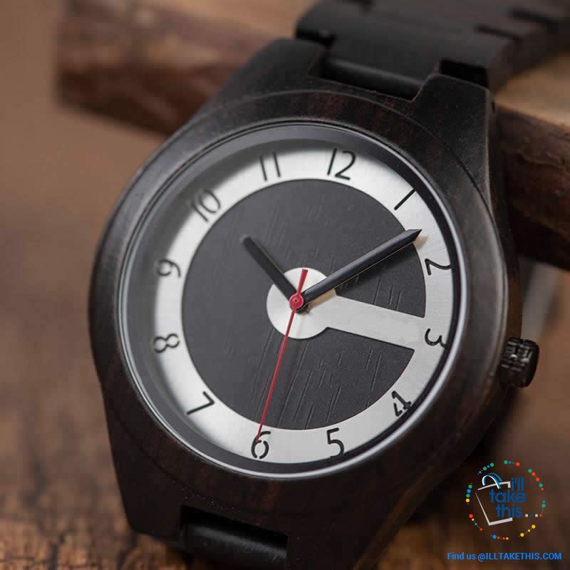 Matt Black or Tanned Textured Designer Wooden Minimalist Watches - a Must have for any collection! - I'LL TAKE THIS