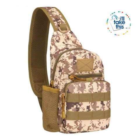 Image of Urban Military style enthusiast Shoulder bag with a multitude of purposes - I'LL TAKE THIS