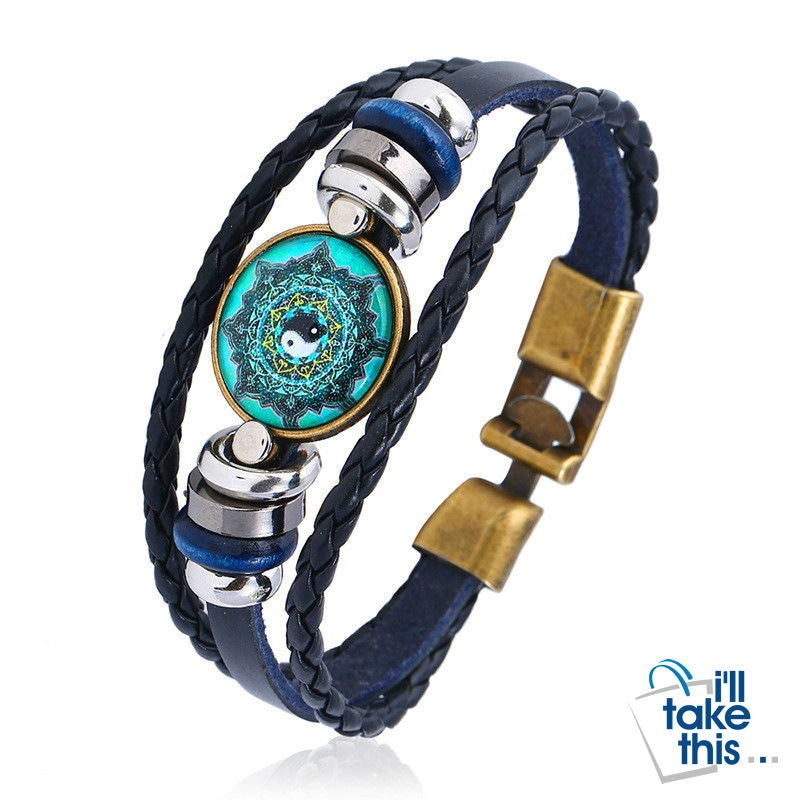 Yin Yang Gossip Multi-layer Leather Bracelets - 5 Design options - I'LL TAKE THIS
