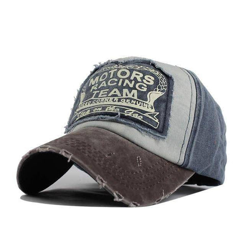 Image of Distressed Vintage Baseball Cap, Strapback cap 100% Cotton with 8 Color Options